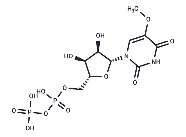 5-OMe-UDP trisodium salt Chemical Structure