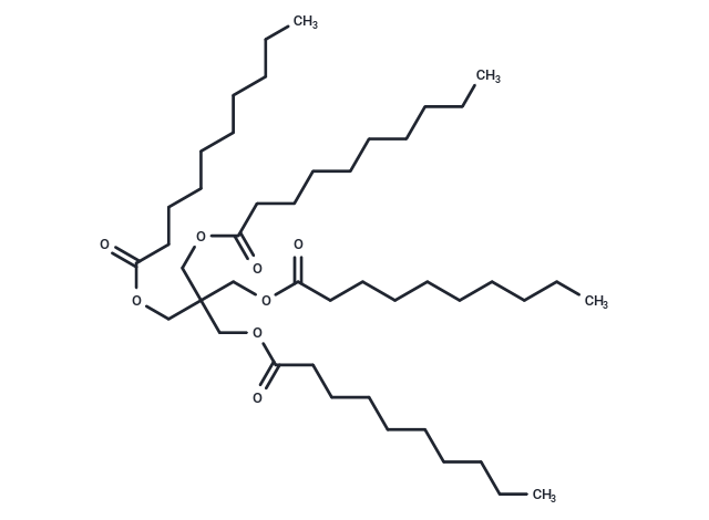Pentaerythrityl tetracaprate Chemical Structure