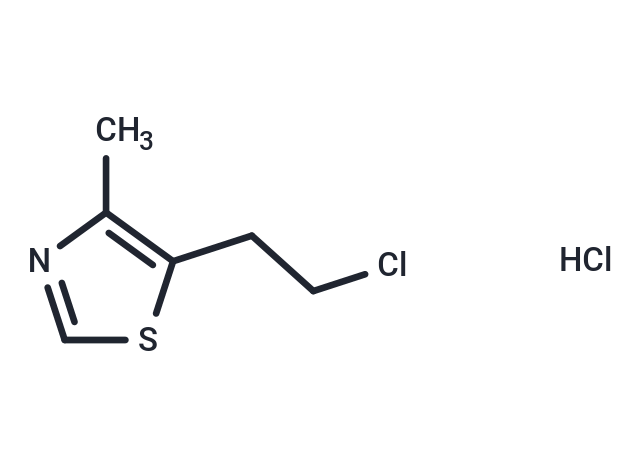 Chlormethiazole hydrochloride Chemical Structure