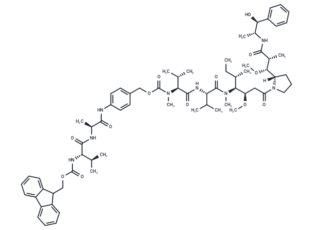 Fmoc-VAP-MMAE Chemical Structure