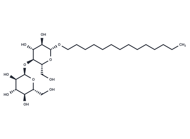 n-Tetradecyl-β-D-Maltopyranoside Chemical Structure