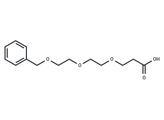 Benzyl-PEG3-acid Chemical Structure