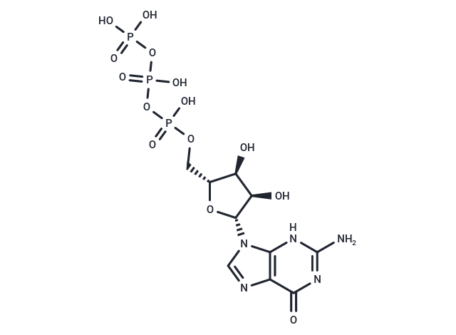 Guanosine triphosphate Chemical Structure
