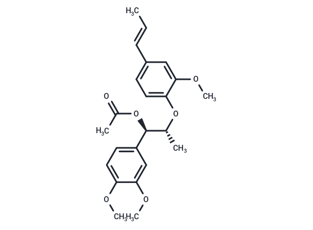 Acetylvirolin Chemical Structure
