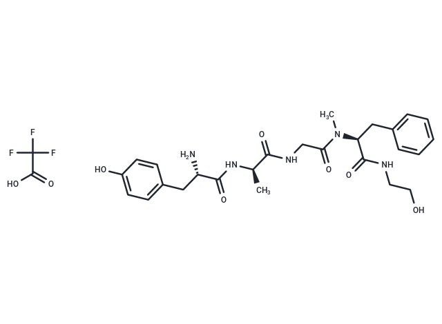 DAMGO TFA (78123-71-4(Free base)) Chemical Structure