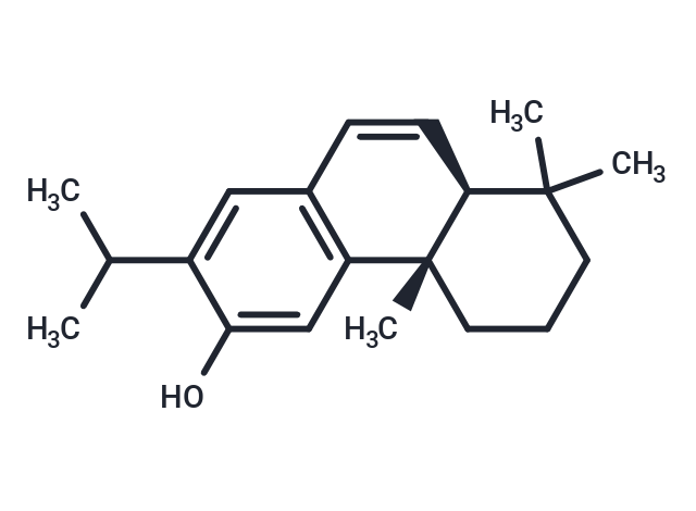 6,7-Dehydroferruginol Chemical Structure