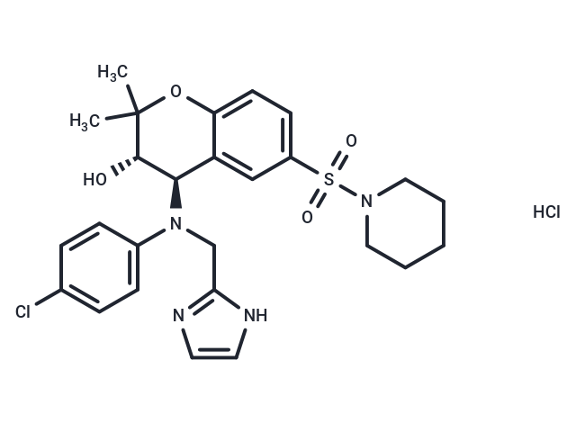 BMS-199264 hydrochloride Chemical Structure