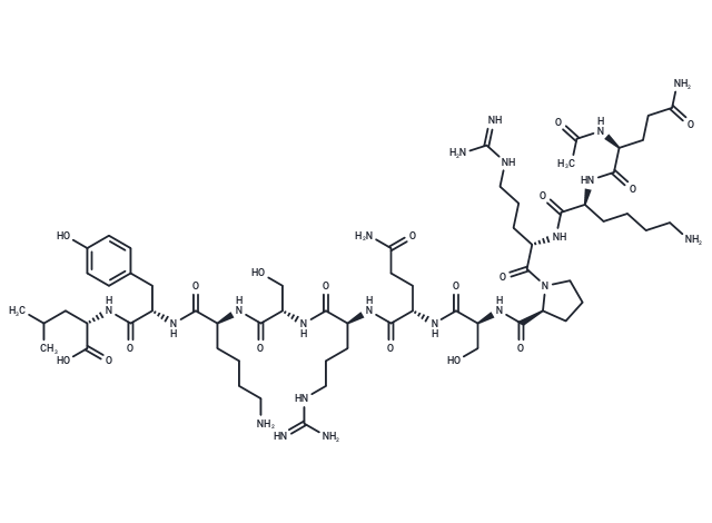 Ac-MBP (4-14) Peptide Chemical Structure