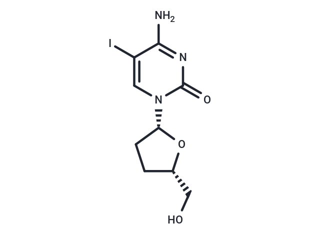 2',3'-Dideoxy-5-iodocytidine Chemical Structure