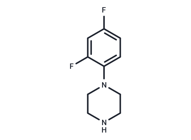 1-(2,4-Difluorophenyl)piperazine Chemical Structure