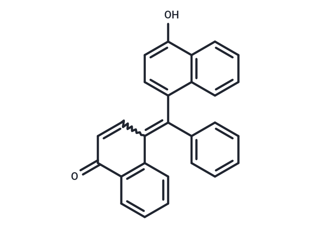 α-Naphtholbenzein Chemical Structure
