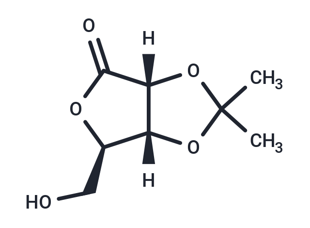 2,3-O-Isopropylidene-D-ribonic-gama-lactone Chemical Structure
