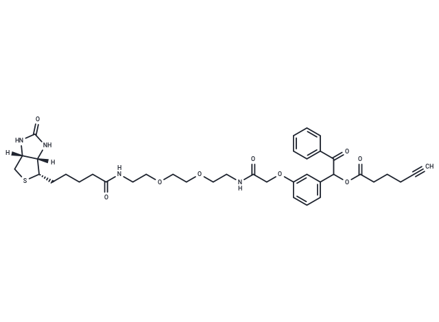 Azido-C3-UV-biotin Chemical Structure