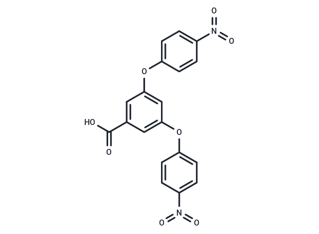 3,5-Bis(4-nitrophenoxy)benzoic acid Chemical Structure
