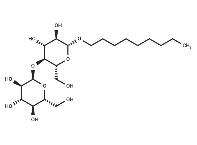 n-Nonyl-β-D-Maltopyranoside Chemical Structure