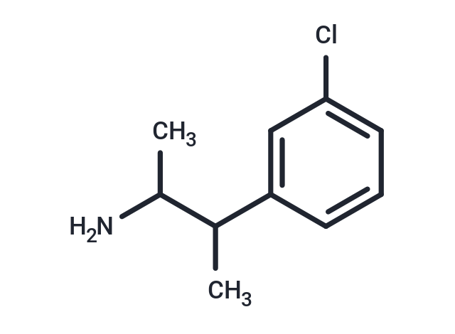 Phenethylamine, 3-chloro-alpha,beta-dimethyl- Chemical Structure