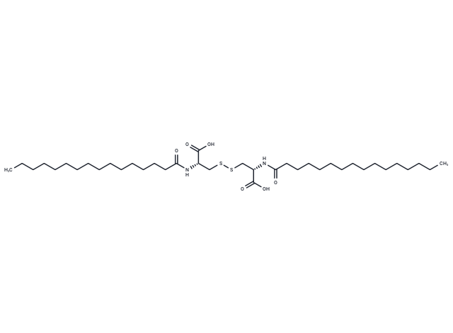 Dipalmitoyl cystine Chemical Structure