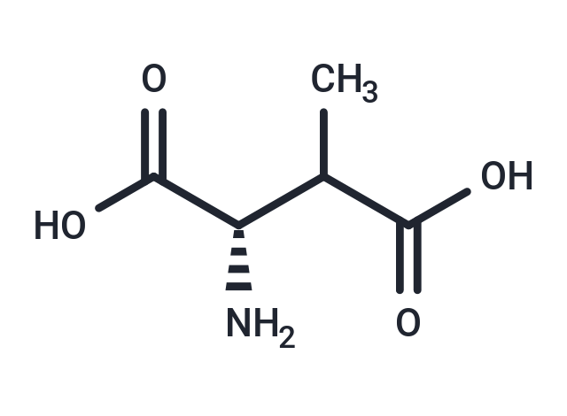 2-Amino-3-methylsuccinic acid Chemical Structure