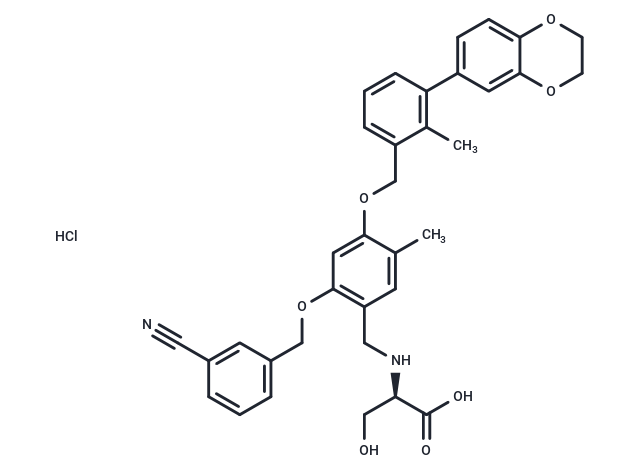 BMS-1001 hydrochloride Chemical Structure