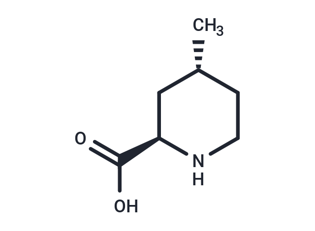 (2R,4R)-4-Methylpiperidine-2-carboxylic acid Chemical Structure