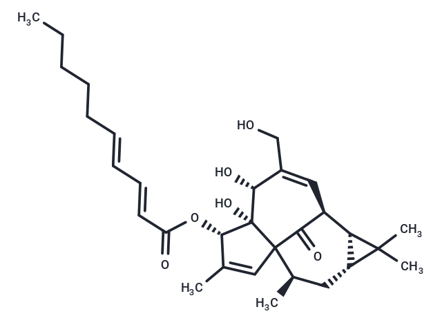 3-O-(2'E,4'E-Decadienoyl)ingenol Chemical Structure