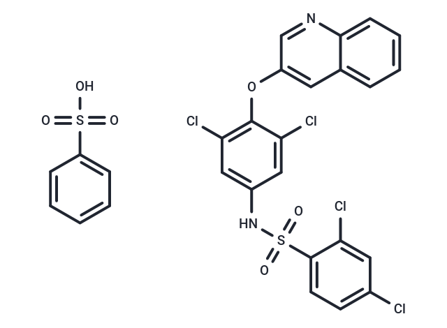 AMG-131 besylate Chemical Structure