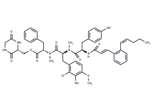 Pepticinnamin E Chemical Structure