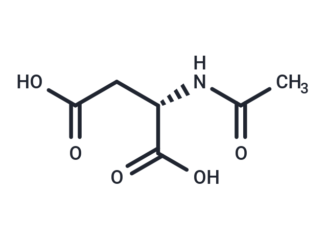 TargetMol Chemical Structure N-Acetyl-L-aspartic acid