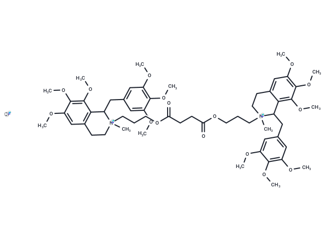 Doxacurium Chloride Chemical Structure