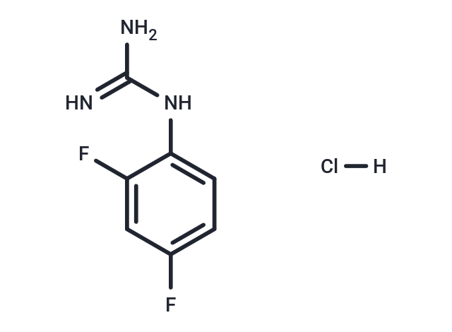 1-(2,4-difluorophenyl)guanidine hydrochloride Chemical Structure