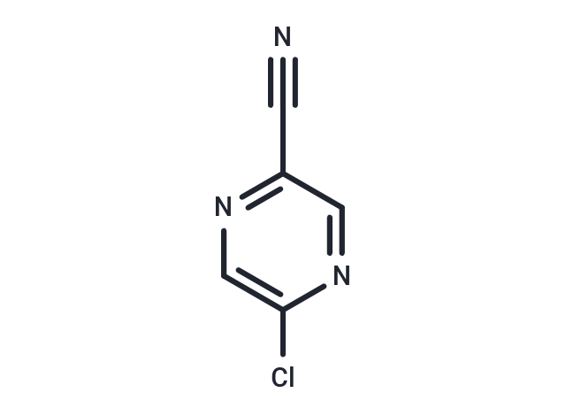 2-CHLORO-5-CYANOPYRAZINE Chemical Structure
