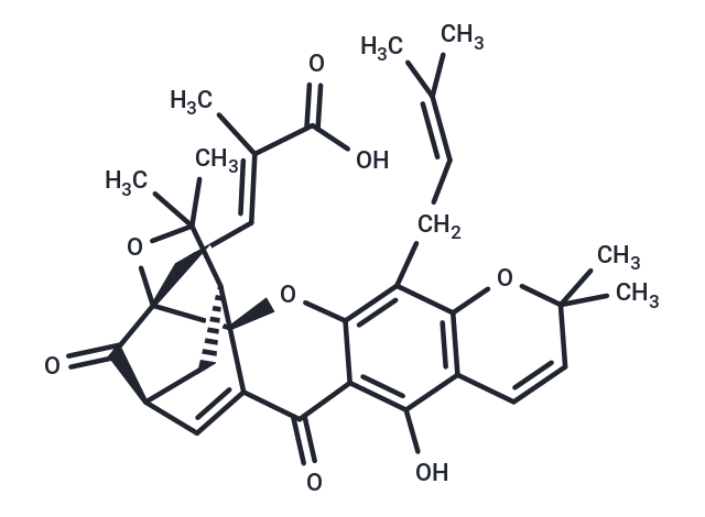 Isomorellic acid Chemical Structure