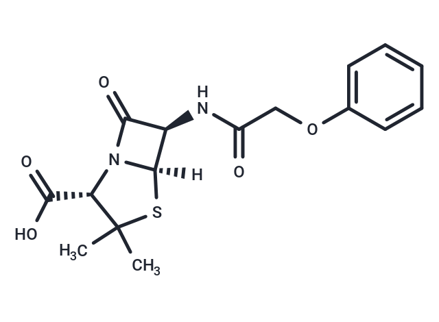 Penicillin V Chemical Structure