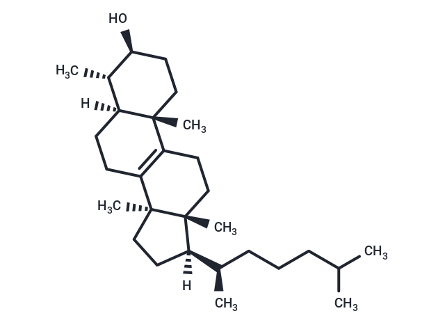 31-Norlanostenol Chemical Structure