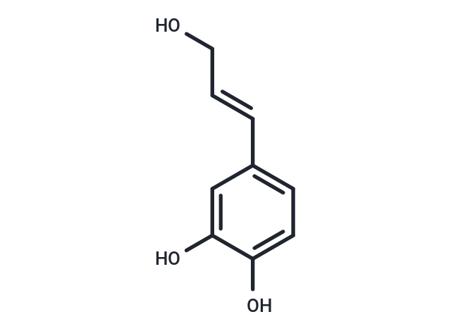 Caffeoyl alcohol Chemical Structure