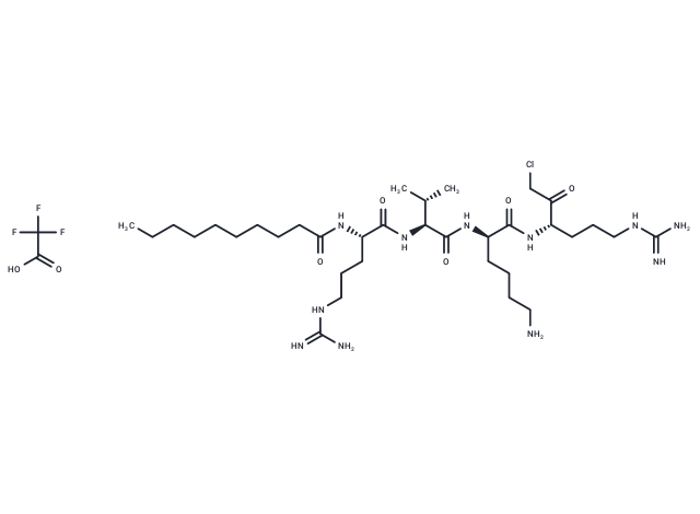 Decanoyl-RVKR-CMK TFA Chemical Structure
