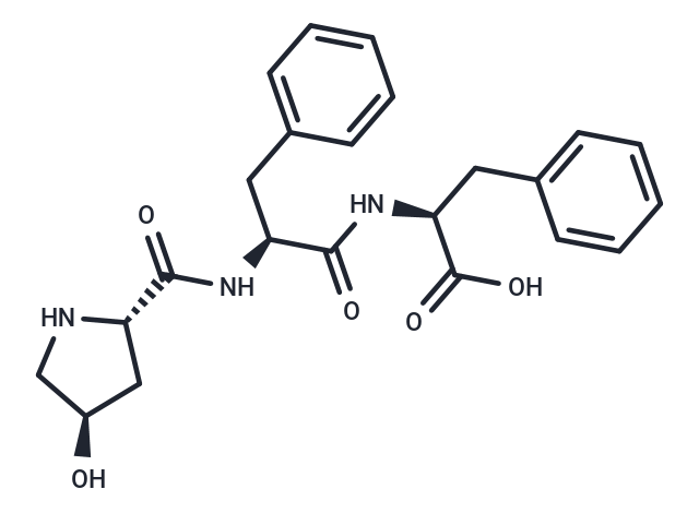 Hyp-Phe-Phe Chemical Structure