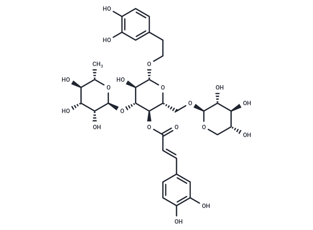 Forsythoside F Chemical Structure