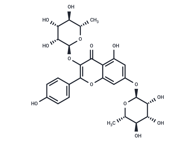 Kaempferitrin Chemical Structure