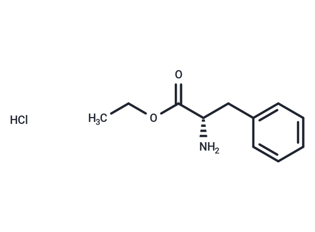 Ethyl L-phenylalaninate hydrochloride Chemical Structure