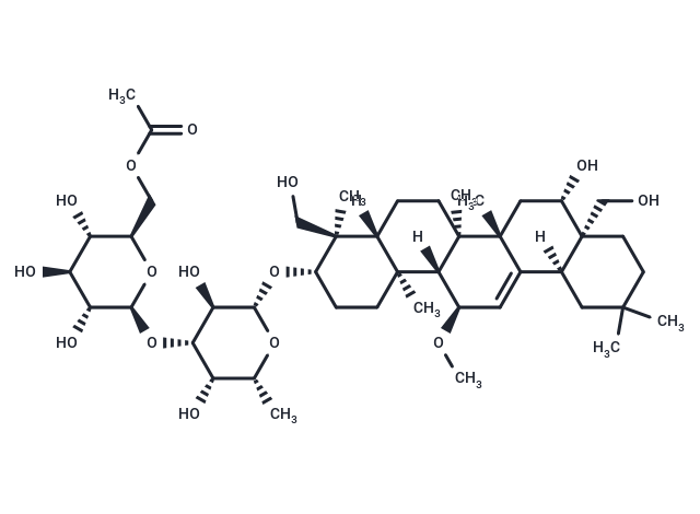 6″-O-Acetylsaikosaponin b3 Chemical Structure