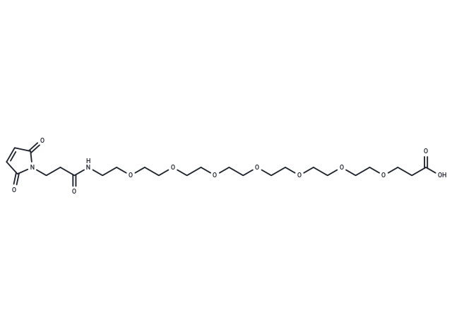 TargetMol Chemical Structure Mal-amido-PEG7-acid