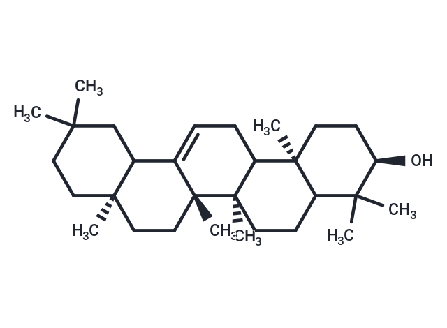 3-Epi-beta-amyrin Chemical Structure