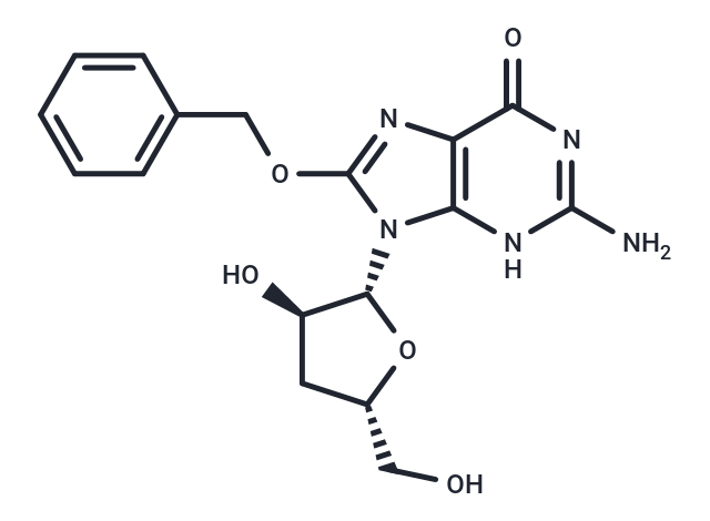 8-Benzyloxy-3’-deoxyguanosine Chemical Structure