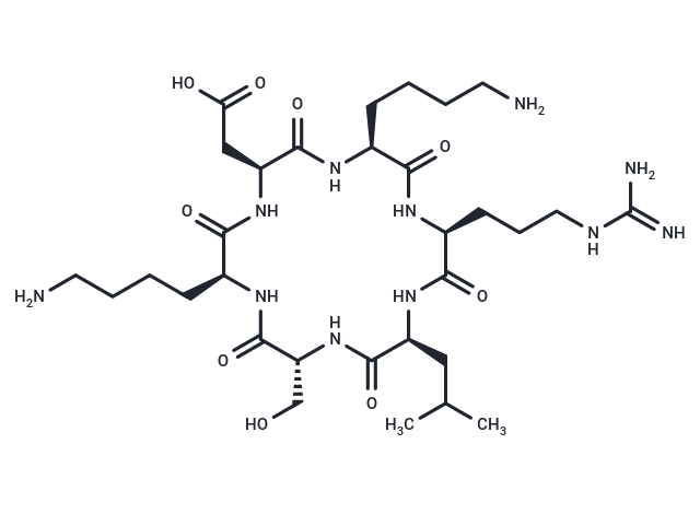 cyclo(RLsKDK) Chemical Structure