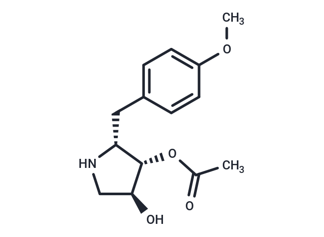 Anisomycin Chemical Structure