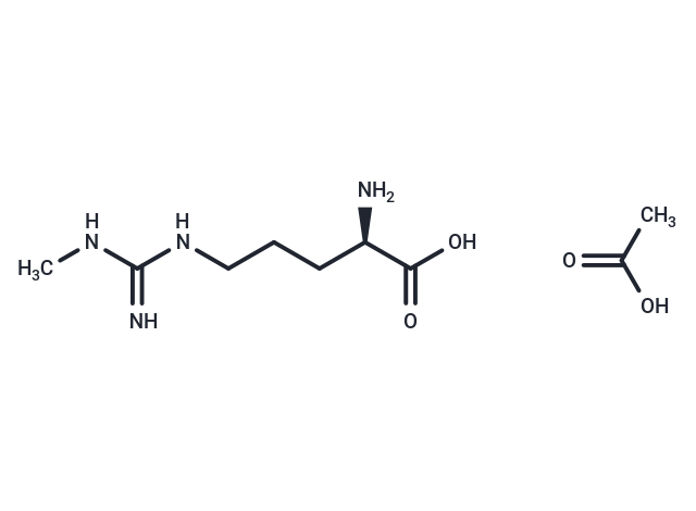L-NMMA acetate Chemical Structure