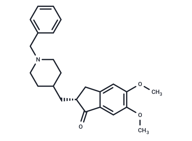 (+)-Donepezil Chemical Structure