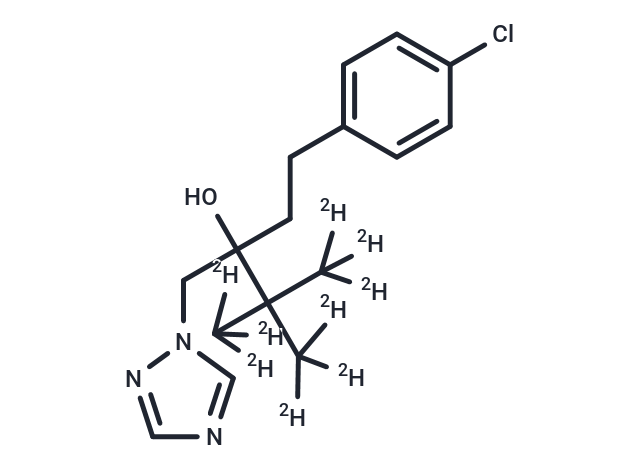 Tebuconazole-d9 Chemical Structure