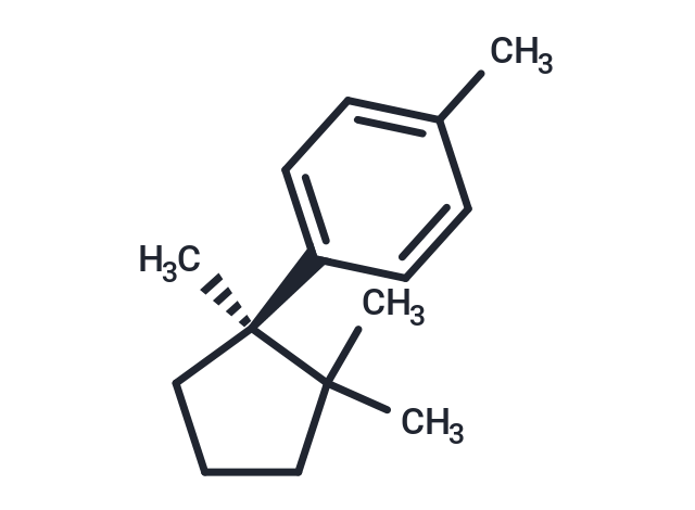 (+)-Cuparene Chemical Structure
